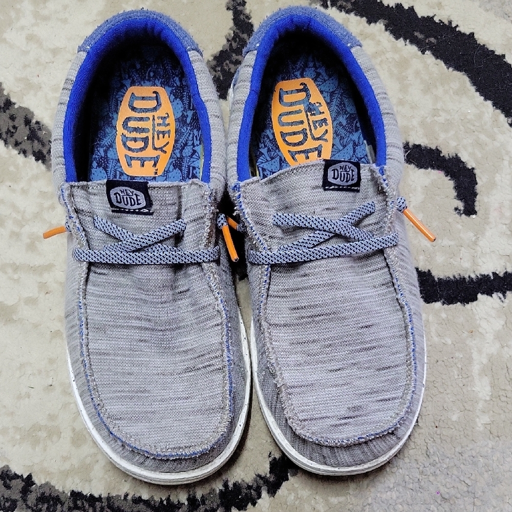 Hey Dude Kids Gray Shoes
